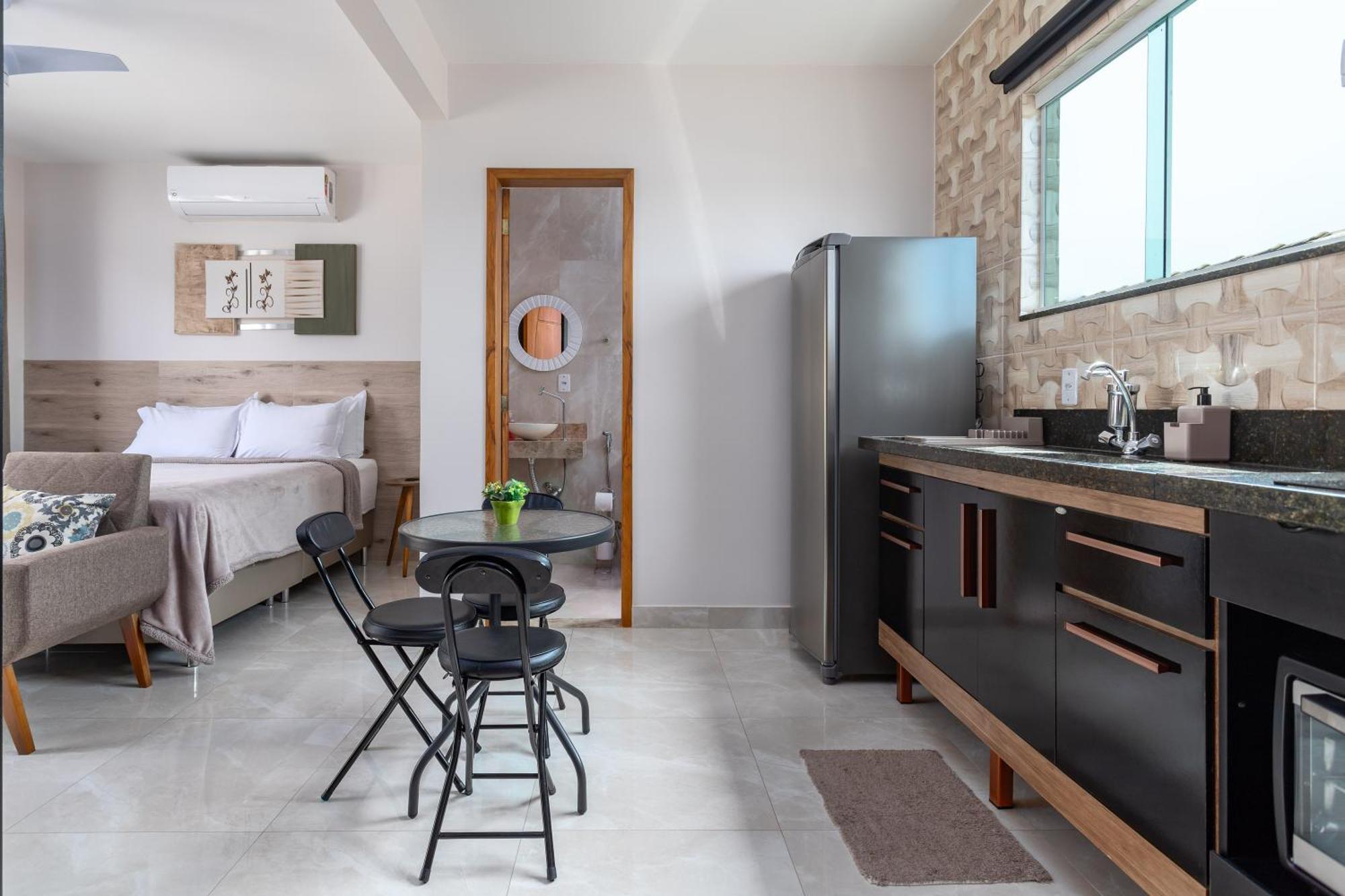 Studio Apto Com Varanda Garagem Tv Smart Wi-Fi Maricá Εξωτερικό φωτογραφία